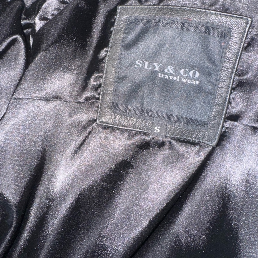 Black Bomber Jacket - Picture 4 of 4